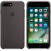 Apple Silicone Case - оригинален силиконов кейс за iPhone 8 Plus, iPhone 7 Plus (тъмнокафяв) 4