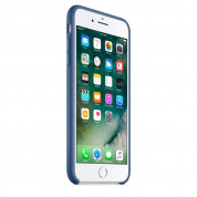 Apple Silicone Case - оригинален силиконов кейс за iPhone 8 Plus, iPhone 7 Plus (син) 1