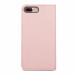 Moshi Overture Flip Wallet Case - кожен/текстилен калъф, тип портфейл и поставка за iPhone 8 Plus, iPhone 7 Plus (розов) 2
