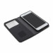 Moshi Overture Flip Wallet Case - кожен/текстилен калъф, тип портфейл и поставка за iPhone 8 Plus, iPhone 7 Plus (черен) 6