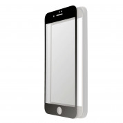 4smarts Second Glass Curved 2.5D - калено стъклено защитно покритие с извити ръбове за целия дисплей на iPhone 8 Plus, iPhone 7 Plus (прозрачен-черен)