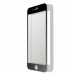 4smarts Second Glass Curved 2.5D - калено стъклено защитно покритие с извити ръбове за целия дисплей на iPhone 8 Plus, iPhone 7 Plus (прозрачен-черен) 1