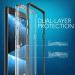 Verus Crystal Bumper Case - хибриден удароустойчив кейс за Samsung Galaxy Note 7 (черен-прозрачен) 4