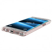 Verus Crystal Mixx Case - хибриден удароустойчив кейс за Samsung Galaxy Note 7 (розов-прозрачен) 4