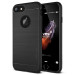 Verus Simpli Fit Case - удароустойчив силиконов калъф за iPhone 8, iPhone 7 (черен) 1