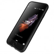 Verus Simpli Fit Case - удароустойчив силиконов калъф за iPhone 8, iPhone 7 (черен) 4