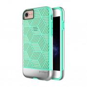 Prodigee Stencil Case for iPhone 8, iPhone 7 (teal) 1
