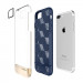 Prodigee Stencil Case - хибриден удароустойчив кейс за iPhone 8 Plus, iPhone 7 Plus (тъмносин) 2