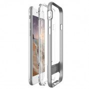 Verus Crystal Bumper Case - хибриден удароустойчив кейс за iPhone 8, iPhone 7 (сребрист-прозрачен) 2