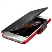 Verus Dandy Layered Case - кожен калъф, тип портфейл за iPhone 8, iPhone 7 (черен) 1
