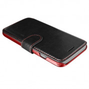Verus Dandy Layered Case - кожен калъф, тип портфейл за iPhone 8, iPhone 7 (черен) 3