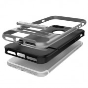 Verus High Pro Shield Case - висок клас хибриден удароустойчив кейс за iPhone 8, iPhone 7 (черен-сив) 3