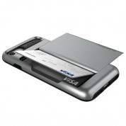 Verus Damda Glide Case - висок клас хибриден удароустойчив кейс с място за кр. карти за iPhone 8, iPhone 7 (сив) 2