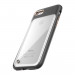 STILMIND Monokini Case - удароустойчив хибриден кейс за iPhone SE (2022), iPhone SE (2020), iPhone 8, iPhone 7 (черен-прозрачен) 7