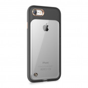 STILMIND Monokini Case - удароустойчив хибриден кейс за iPhone SE (2022), iPhone SE (2020), iPhone 8, iPhone 7 (черен-прозрачен) 3
