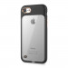 STILMIND Monokini Case - удароустойчив хибриден кейс за iPhone SE (2022), iPhone SE (2020), iPhone 8, iPhone 7 (черен-прозрачен) 1