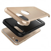 Verus Duo Guard Case - висок клас хибриден удароустойчив кейс за iPhone 8, iPhone 7 (златист) 5