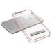 Verus Crystal Mixx Case - хибриден удароустойчив кейс за iPhone 8, iPhone 7 (розов-прозрачен) 2
