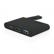 Incipio USB-C Digital AV Multiport Adapter - USB-C адаптер с HDMI, USB-C и USB-A 3.0 портове за MacBook и компютри с USB-C порт 1