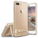 Verus Crystal Bumper Case - хибриден удароустойчив кейс за iPhone 8 Plus, iPhone 7 Plus (златист-прозрачен) 1