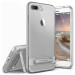 Verus Crystal Bumper Case - хибриден удароустойчив кейс за iPhone 8 Plus, iPhone 7 Plus (сребрист-прозрачен) 1