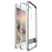 Verus Crystal Bumper Case - хибриден удароустойчив кейс за iPhone 8 Plus, iPhone 7 Plus (сребрист-прозрачен) 4