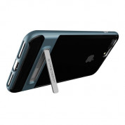 Verus Crystal Bumper Case - хибриден удароустойчив кейс за iPhone 8 Plus, iPhone 7 Plus (син-прозрачен) 2