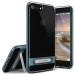 Verus Crystal Bumper Case - хибриден удароустойчив кейс за iPhone 8 Plus, iPhone 7 Plus (син-прозрачен) 1