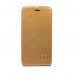 JT Berlin LeatherFlip Style Case - вертикален кожен (естествена кожа) флип калъф iPhone 7, iPhone 8 (кафяв) 2