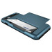 Verus Damda Glide Case - висок клас хибриден удароустойчив кейс с място за кр. карти за iPhone 8 Plus, iPhone 7 Plus (син) 3