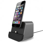 Verus i-Depot Cradle - универсална док станция за iPhone, iPad и мобилни устройства с microUSB (тъмносива) 2