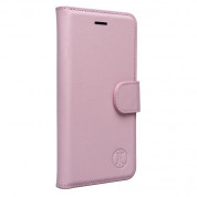 JT Berlin LeatherBook Style Case - хоризонтале кожен (естествена кожа) калъф тип портфейл за iPhone 8 Plus, iPhone 7 Plus (розово злато) 1