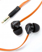 Veho 360 EP Z-1 Flex Stereo - слушалки за iPhone, Samsung, Sony и други мобилни устройства (оранжев) 1
