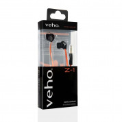 Veho 360 Z-1 Stereo Noise Isolating Headphones (orange) 5
