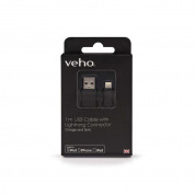 Veho Pebble Lightning to USB Cable 100 cm. (black) 3