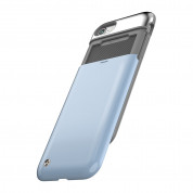 STILMIND Mystic Pebble Case - удароустойчив хибриден кейс с отделение за кр. карта за iPhone SE (2022), iPhone SE (2020), iPhone 8, iPhone 7 (син) 1