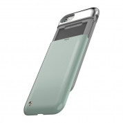 STILMIND Mystic Pebble Case - удароустойчив хибриден кейс с отделение за кр. карта за iPhone SE (2022), iPhone SE (2020), iPhone 8, iPhone 7 (маслинен) 1