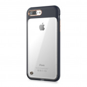STILMIND Monokini Case - удароустойчив хибриден кейс за iPhone 8 Plus, iPhone 7 Plus (черен-прозрачен) 2