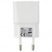 Wiko USB Charger - захранване за ел. мрежа с USB изход за мобилни устройства (бял) (bulk)