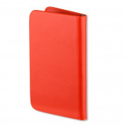 4smarts Ultimag Luxury Book Marbella Universal Case - универсален кожен (естествена кожа) калъф с магнитно захващане за смартфони до 5.2 инча (оранжев) 2