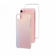 CaseMate Naked Tough Iridescent Case - кейс с висока защита за iPhone SE (2020), iPhone 8, iPhone 7, iPhone 6S, iPhone 6 1