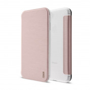 Artwizz SmartJacket case - полиуретанов флип калъф за iPhone 8, iPhone 7 (розово злато)