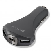 4smarts Ultimate In-Car Quick Charge 3.0 Car Charger 6A with USB Type-A & Type-C (black)