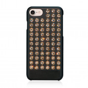 Bling My Thing Extravaganza Case - дизайнерски поликарбонатов кейс с кристали Сваровски за iPhone SE (2022), iPhone SE (2020), iPhone 8, iPhone 7 (златист)