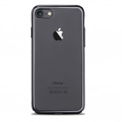 Devia Glimmer Case - поликарбонатов кейс за iPhone 8, iPhone 7 (прозрачен-черен) 4