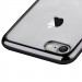 Devia Glimmer Case - поликарбонатов кейс за iPhone 8, iPhone 7 (прозрачен-черен) 3