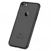 Devia Glimmer Case - поликарбонатов кейс за iPhone 8, iPhone 7 (прозрачен-черен) 1