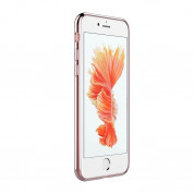 Devia Glimmer Case - поликарбонатов кейс за iPhone 8, iPhone 7 (прозрачен-златист) 1