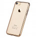 Devia Glimmer Case - поликарбонатов кейс за iPhone 8, iPhone 7 (прозрачен-златист) 1