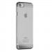 Devia Glimmer2 Case - поликарбонатов кейс за iPhone SE (2022), iPhone SE (2020), iPhone 8, iPhone 7 (прозрачен-сребрист) 1